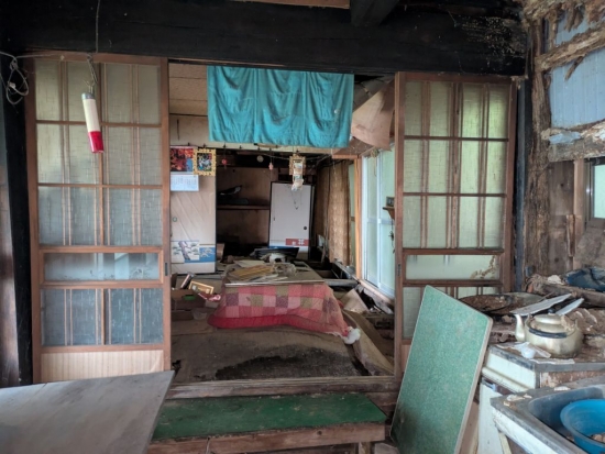 １階居間の状況
